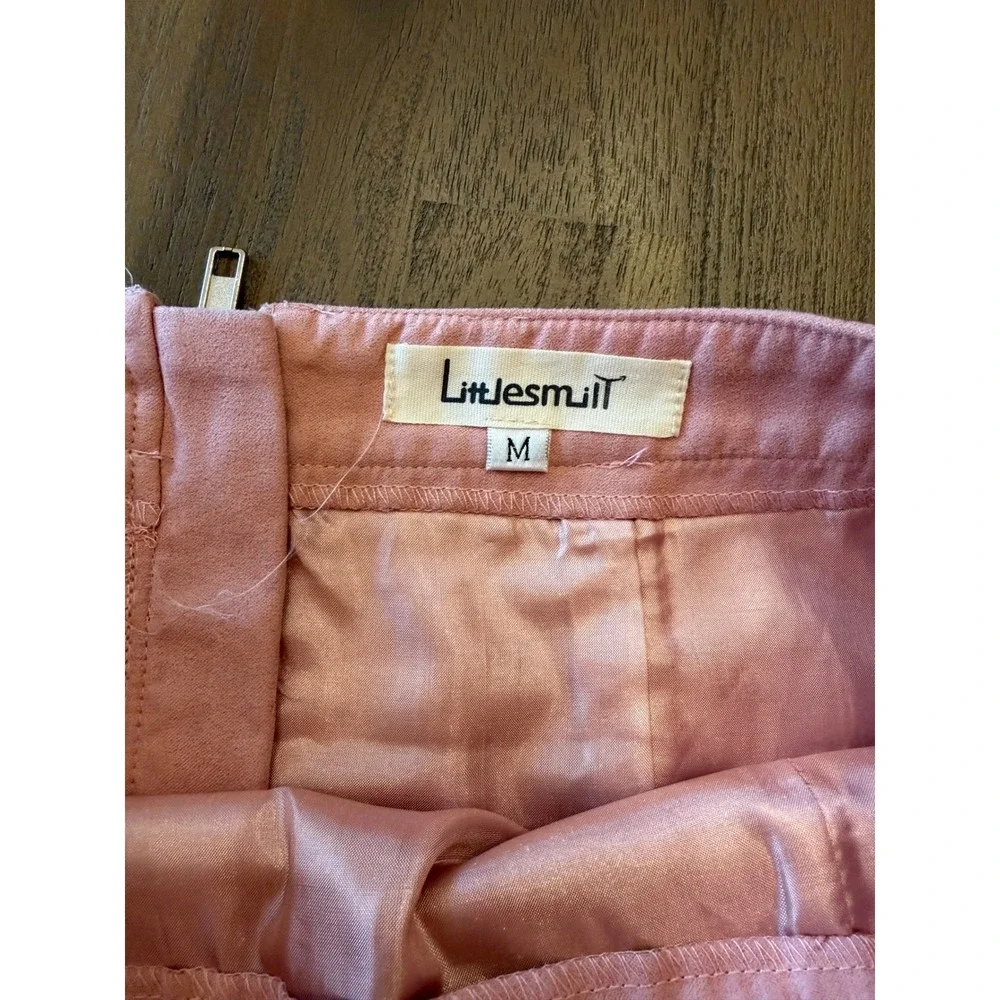 Bundle of 3 Faux Suede Mini Skirt Bundle‎ Pink Tan Mustard Yellow Size M